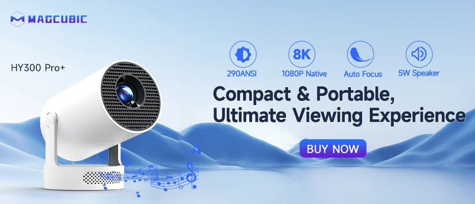 Magcubic Projector HY300 Pro 8K